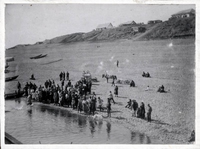 Пристань Туруханск 1927 год.